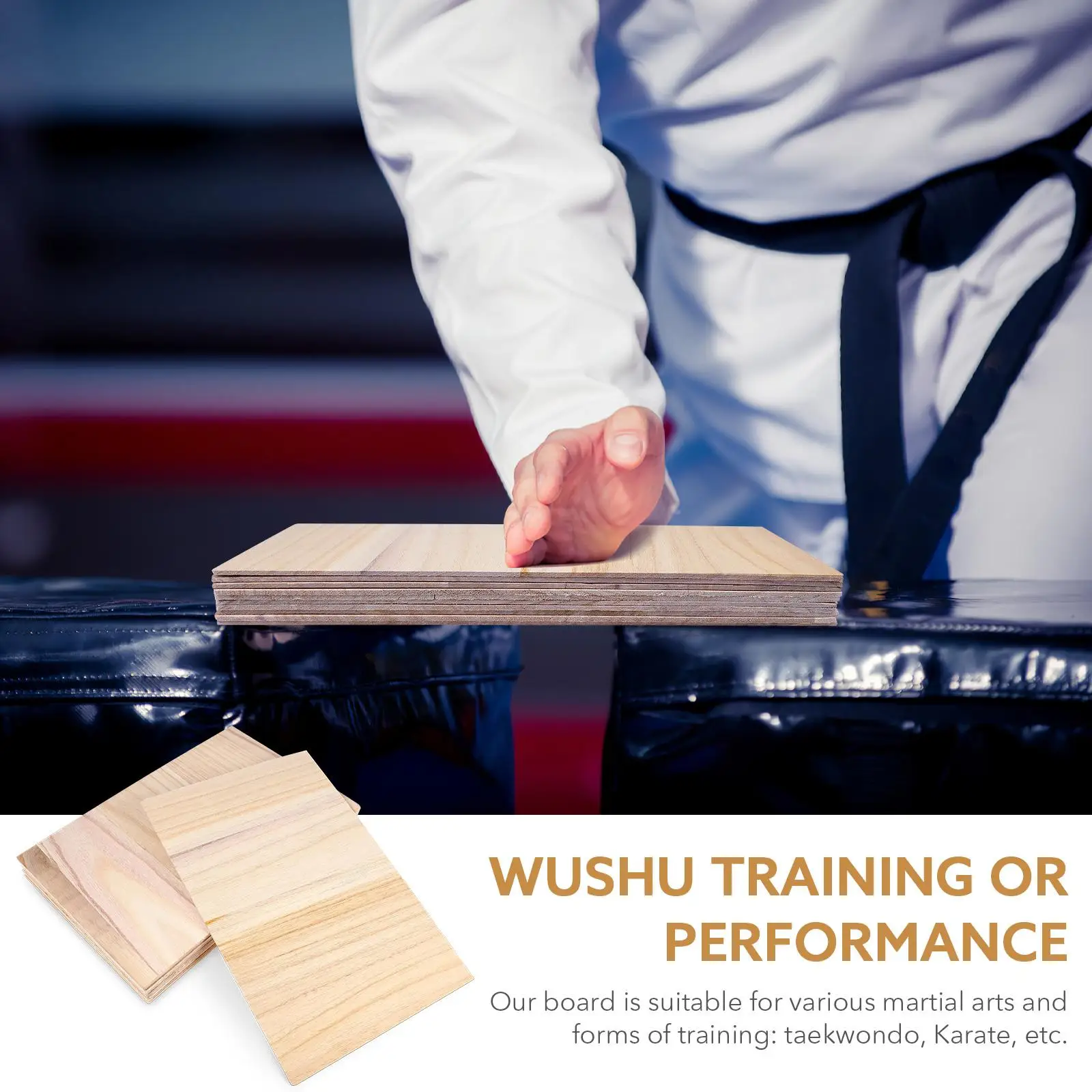 10 Pcs Breaking Boards Taekwondo Performance Kids Martial Training 0 3cm Thick Wood Rebreakable Accessories
10 Pcs Breaking Boards Taekwondo Performance Kids Martial Training 0 3cm Thick Wood Rebreakable Accessories