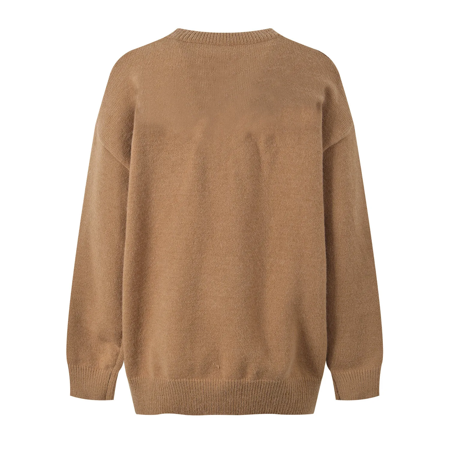 Осенне-зимний вязаный свитер с куклой-медведем, круглый универсальный мягкий свитер Agel, женский модный повседневный трикотаж
Осенне-зимний вязаный свитер с куклой-медведем, круглый универсальный мягкий свитер Agel, женский модный повседневный трикотаж