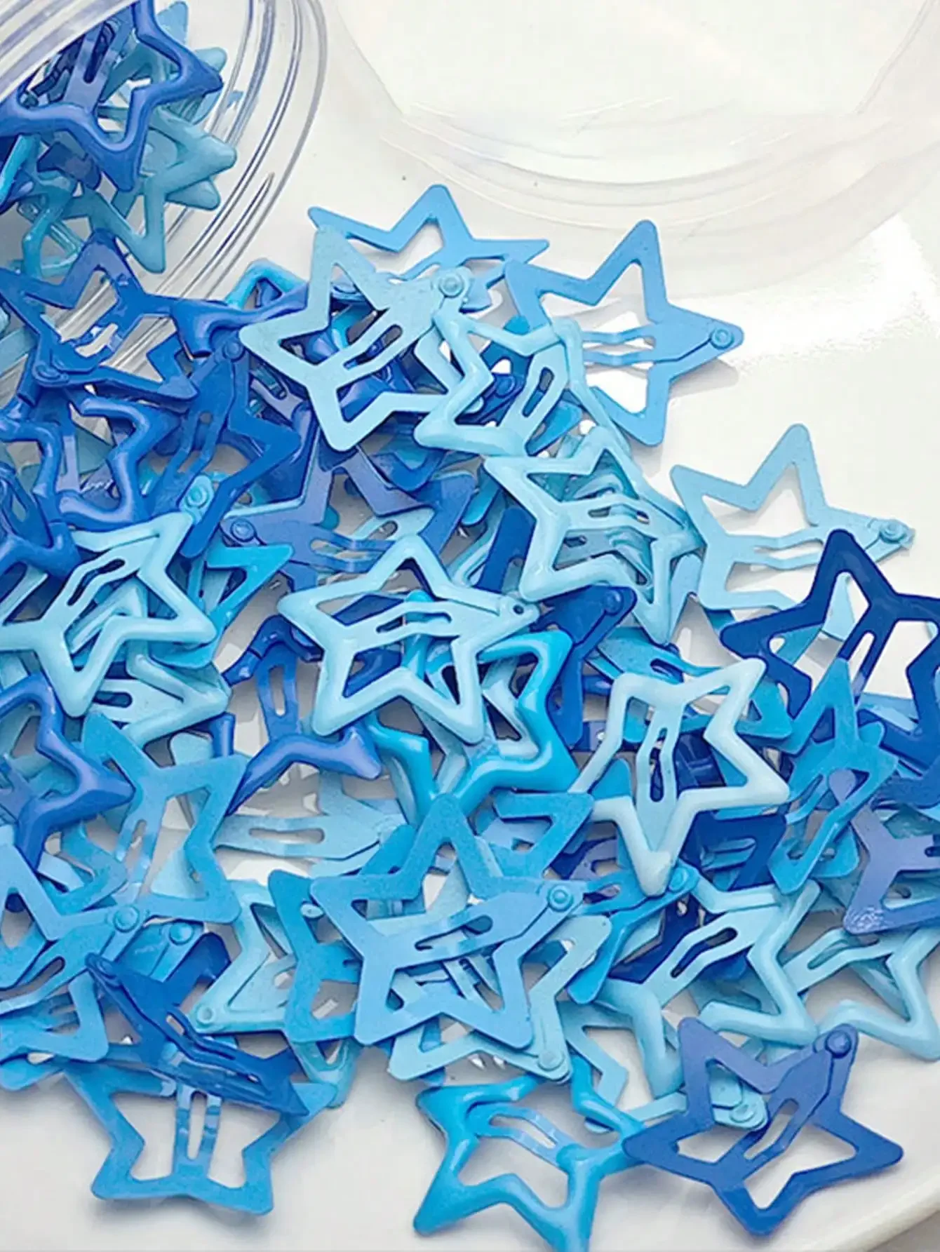 8pcs Y2K Style Candy Color Star & Water Drop Shaped Cute Colorful Small Hair Clips, Fashion Versatile Hair Accessories Suitable For Daily Outfit Matching, Claw Clips, Hair Slide, Hair Barrettes, Head Accessories, Hairpin,Summer,Holiday,Travel
8pcs Y2K Style Candy Color Star & Water Drop Shaped Cute Colorful Small Hair Clips, Fashion Versatile Hair Accessories Suitable For Daily Outfit Matching, Claw Clips, Hair Slide, Hair Barrettes, Head Accessories, Hairpin,Summer,Holiday,Travel