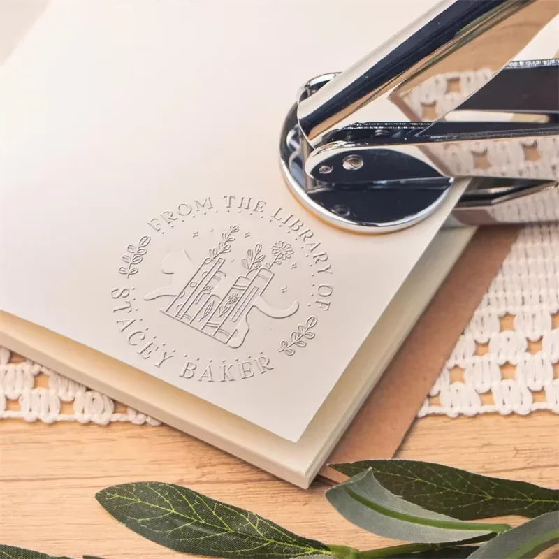 Custom Embosser Stamp LOGO DIY Personalized Book Embosser Seals for Letter Head Wedding Envelope Graduation Christmas Decora
Custom Embosser Stamp LOGO DIY Personalized Book Embosser Seals for Letter Head Wedding Envelope Graduation Christmas Decora