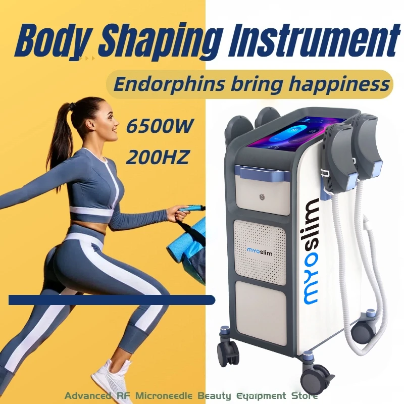 Neo EMS RF Body Sculpt Machine Professional Muscle Stimulation Fat Reduction Body Slimming Equipment CE Certified
Neo EMS RF Body Sculpt Machine Professional Muscle Stimulation Fat Reduction Body Slimming Equipment CE Certified