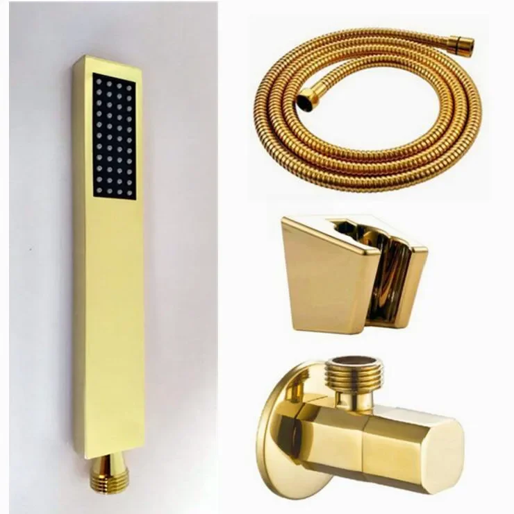 Hand Shower,Hand Held Shower Head Bathroom Faucet Accessories Products Surface Brass Gold Finished Handheld Shower heads BD579
Hand Shower,Hand Held Shower Head Bathroom Faucet Accessories Products Surface Brass Gold Finished Handheld Shower heads BD579