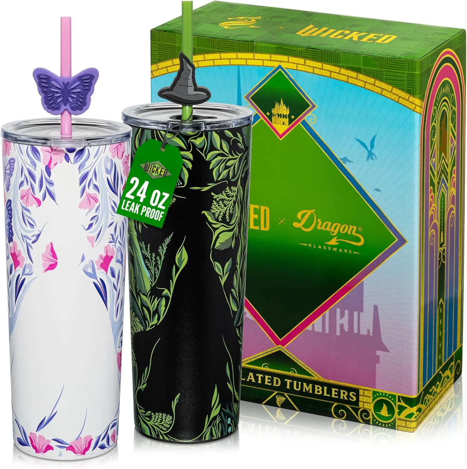 В упаковке 2 стакана с вакуумной изоляцией на 24 унции с крышкой и соломинкой — набор из 2 дорожных стаканов с 4 соломинками и начинками
В упаковке 2 стакана с вакуумной изоляцией на 24 унции с крышкой и соломинкой — набор из 2 дорожных стаканов с 4 соломинками и начинками