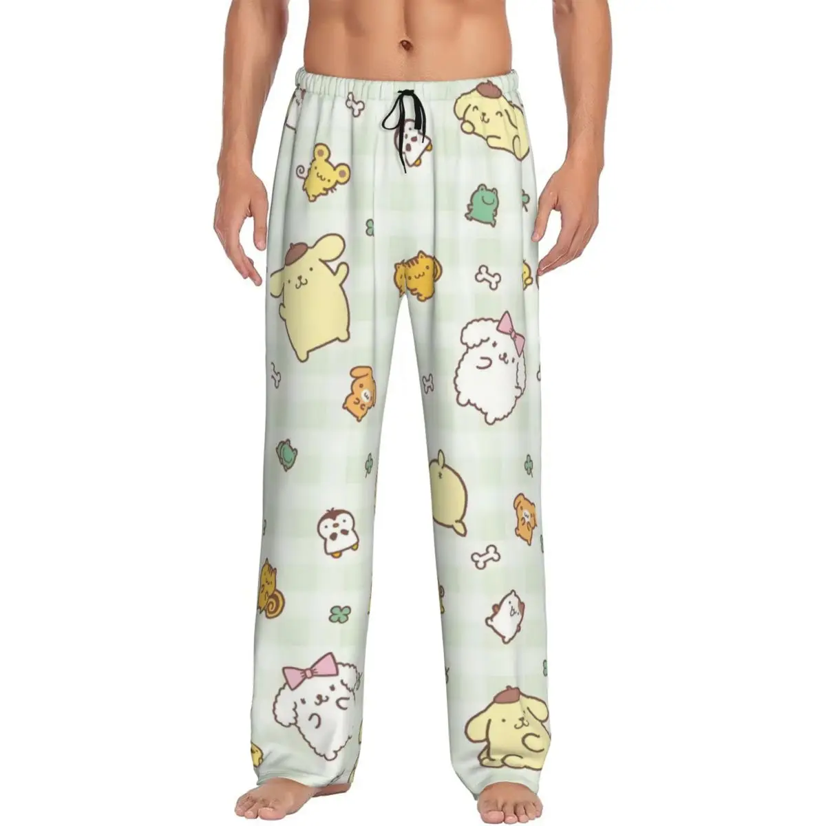 Custom Pompompurin Pajama Pants Sleepwear Men Elastic Waistband Cute Dog Sleep Lounge Bottoms with Pockets
Custom Pompompurin Pajama Pants Sleepwear Men Elastic Waistband Cute Dog Sleep Lounge Bottoms with Pockets