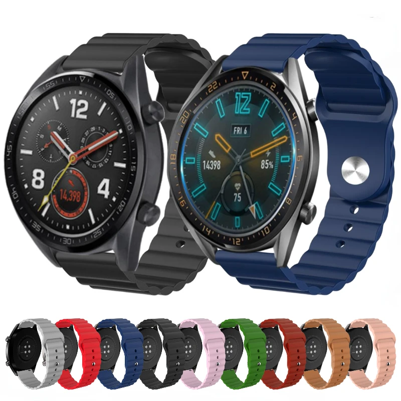 22mm 20mm Silicone Strap for Galaxy Watch 4 6 Classic Wave Pattern Belt for Samsung 4 5 6 Huawei Watch 3/4 Pro Amazfit 47mm Band
22mm 20mm Silicone Strap for Galaxy Watch 4 6 Classic Wave Pattern Belt for Samsung 4 5 6 Huawei Watch 3/4 Pro Amazfit 47mm Band