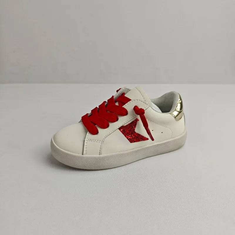 Girls Summer New Fashion Kids Shoes Pearl Casual Sneakers Children Loafers Boys Soft Sole Flats White Canvas School Daily Wear
Girls Summer New Fashion Kids Shoes Pearl Casual Sneakers Children Loafers Boys Soft Sole Flats White Canvas School Daily Wear