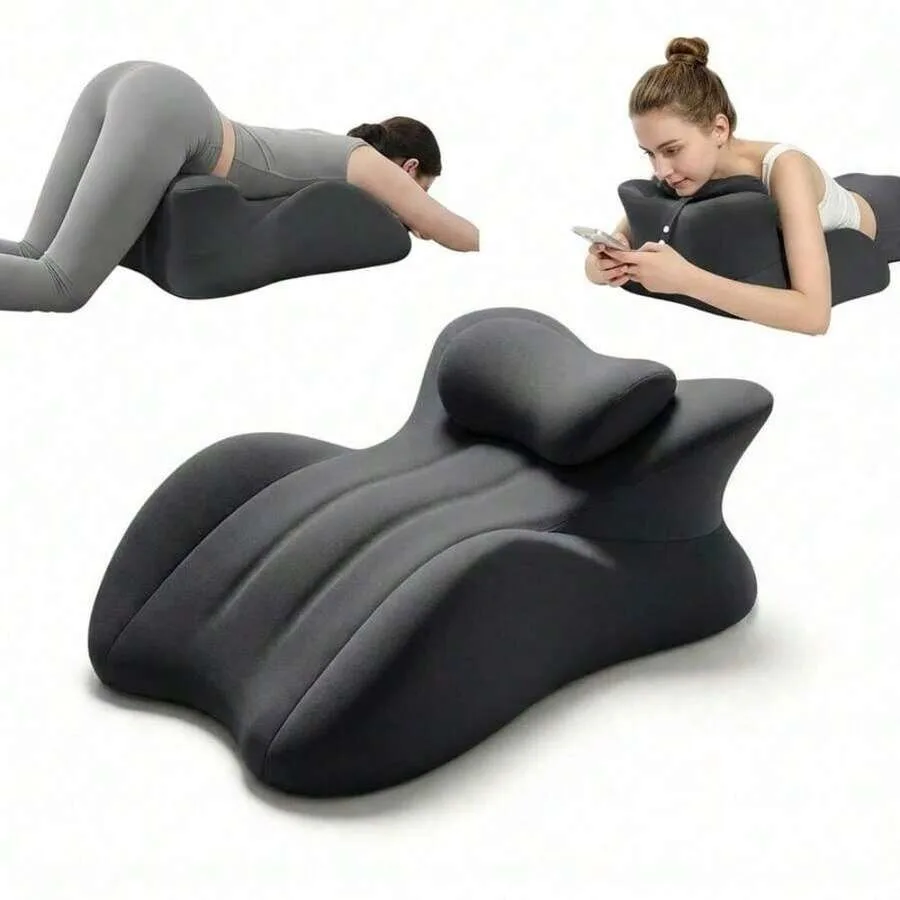 Prone Pillow Memory Foam Body Pillow, Ergonomic Wedge Pillow For Bed Pillows and Sofa, Comfortable Reading Pillow For Prone Lyi
Prone Pillow Memory Foam Body Pillow, Ergonomic Wedge Pillow For Bed Pillows and Sofa, Comfortable Reading Pillow For Prone Lyi