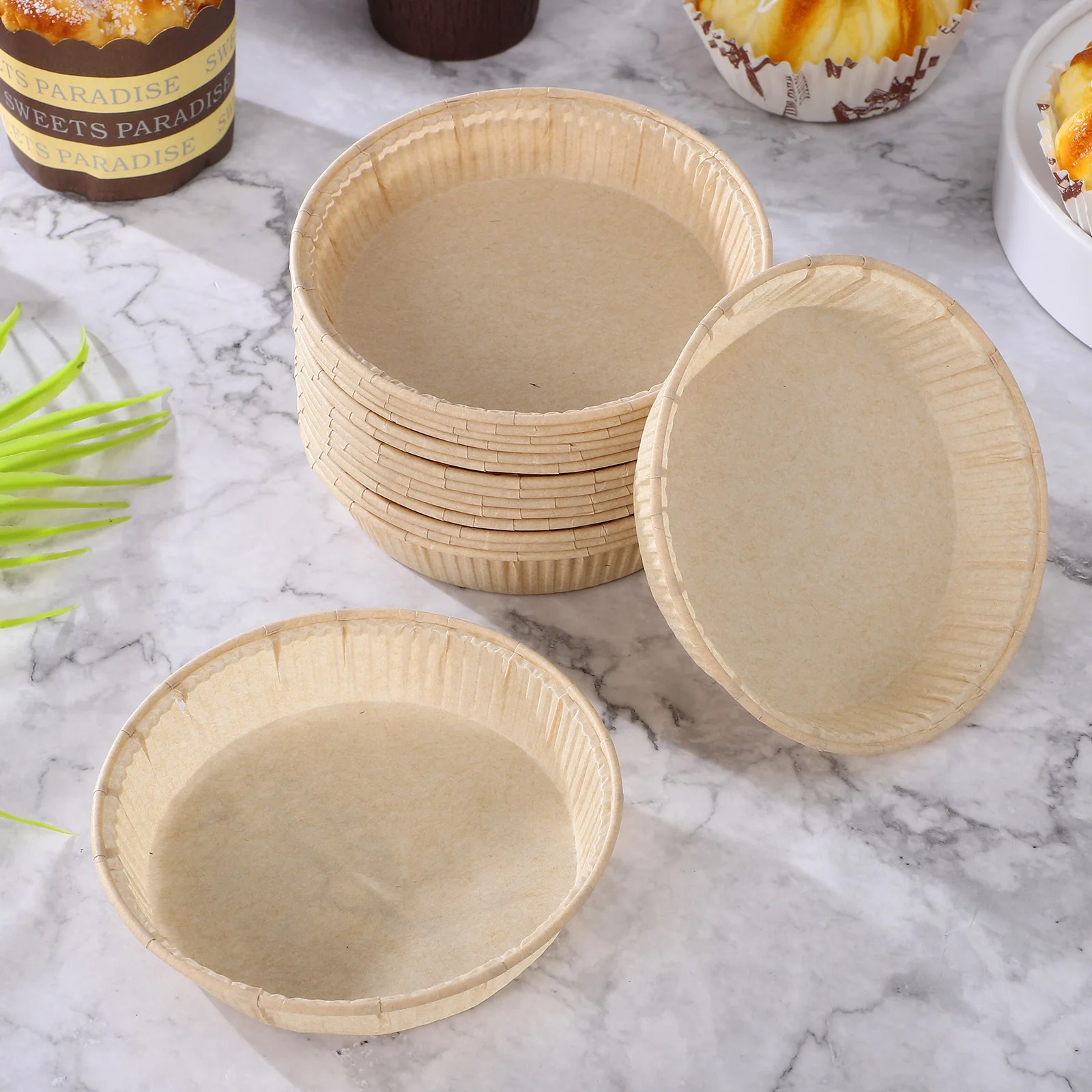 100 Pcs Baking Cake Paper Mold Small Tart Pans Tray for Quiche Containers Inflatable Lounger
100 Pcs Baking Cake Paper Mold Small Tart Pans Tray for Quiche Containers Inflatable Lounger