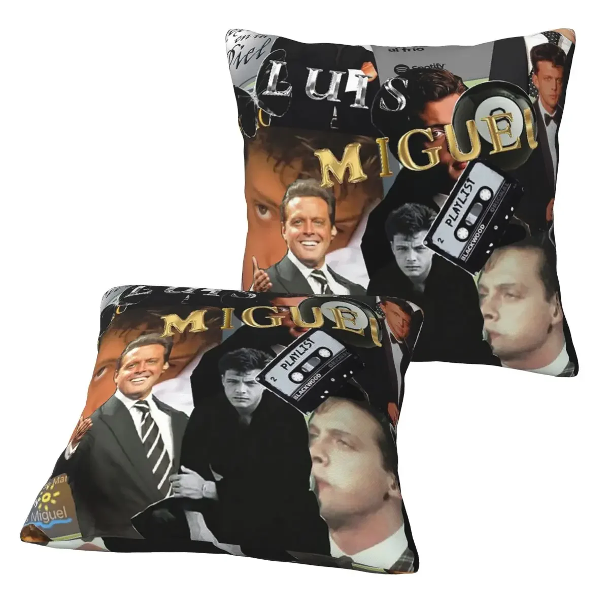 Декоративная наволочка на молнии с принтом Луиса Мигеля, 2 шт., для дивана и дома
Декоративная наволочка на молнии с принтом Луиса Мигеля, 2 шт., для дивана и дома