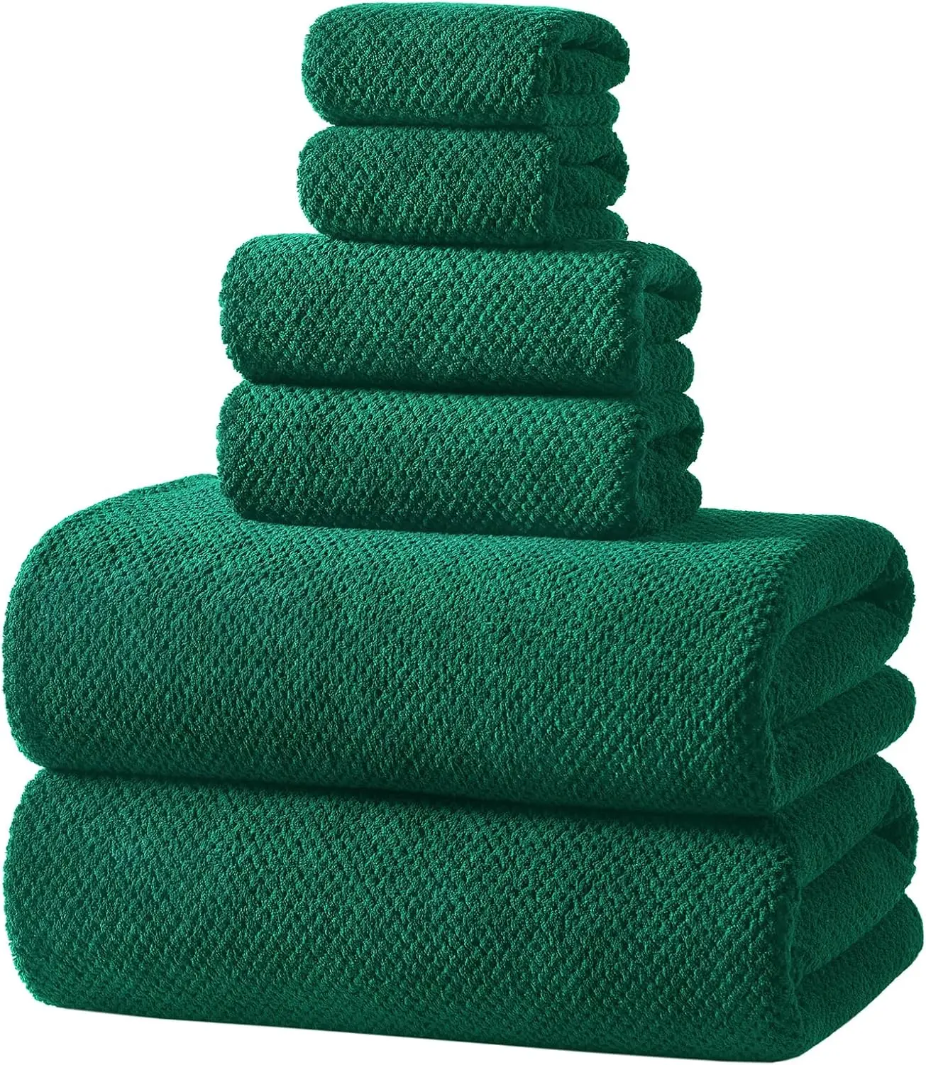 6-Piece Ultra-Soft Bath Towel Set - 2 Bath Sheets, 2 Hand Towels, 2 Washcloths, Quick-Dry & Absorbent for Bathroom, Gym, Spa
6-Piece Ultra-Soft Bath Towel Set - 2 Bath Sheets, 2 Hand Towels, 2 Washcloths, Quick-Dry & Absorbent for Bathroom, Gym, Spa