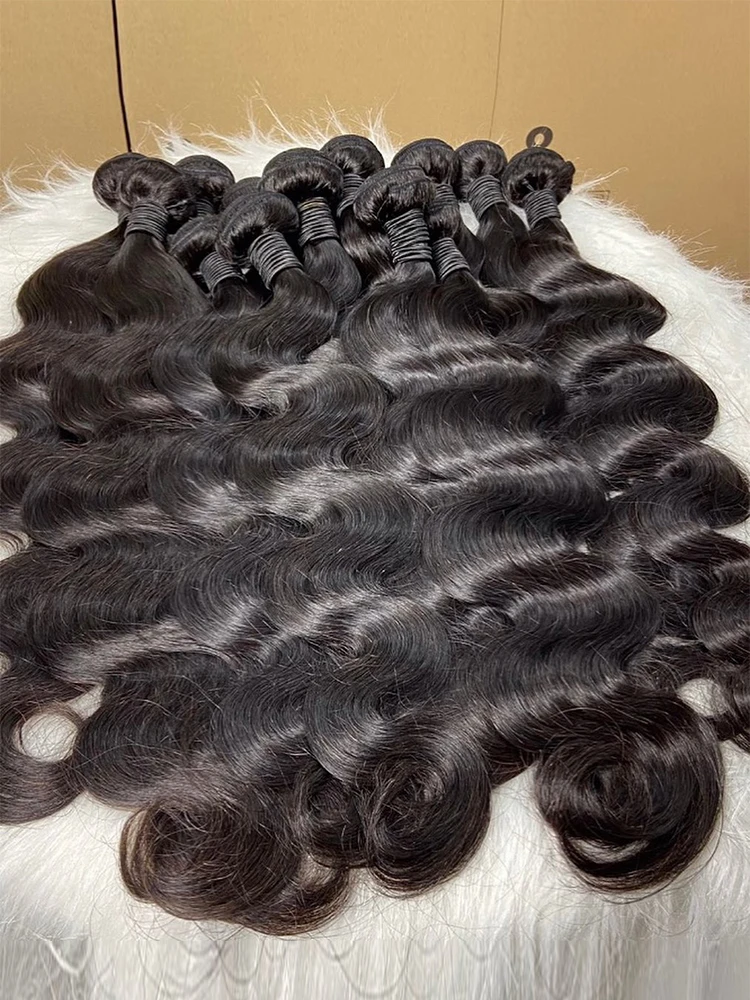 Body Wave Bundles 26 28 30Inch Brazilian Remy Raw Unprocessed 100% Human Hair Water Wave Extensions 1 3 4 Bundles Deal For Woman
Body Wave Bundles 26 28 30Inch Brazilian Remy Raw Unprocessed 100% Human Hair Water Wave Extensions 1 3 4 Bundles Deal For Woman