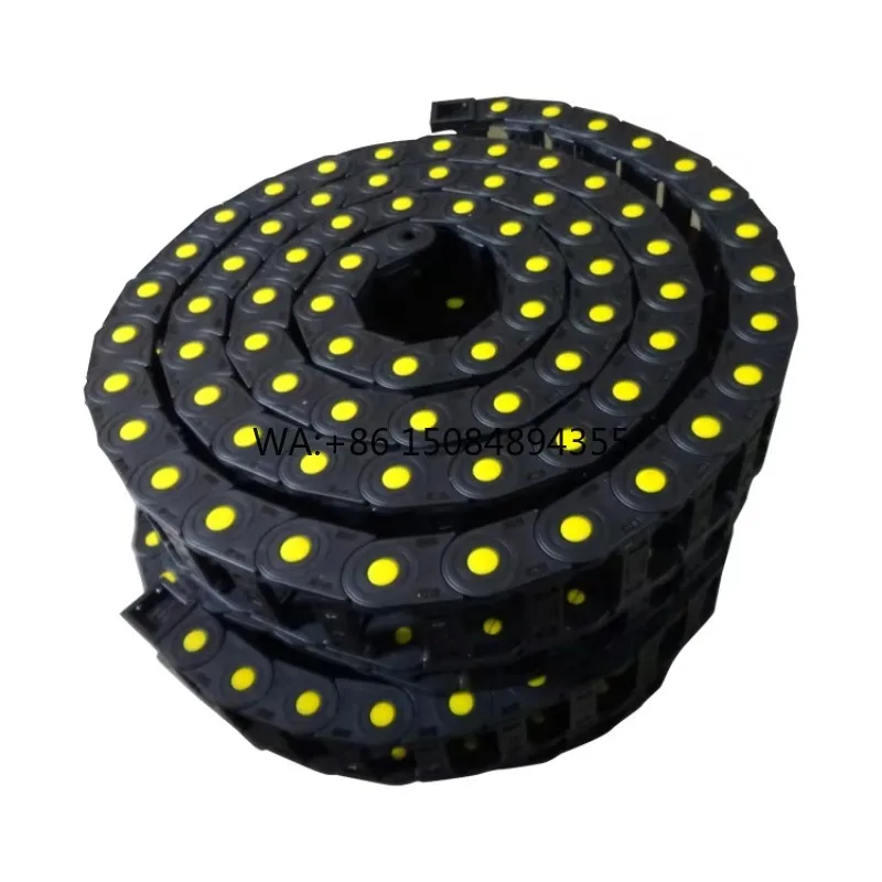 Highly Flexible Nylon Drag Chain Cable Track Energy Chain for Milling Machine Tool
Highly Flexible Nylon Drag Chain Cable Track Energy Chain for Milling Machine Tool