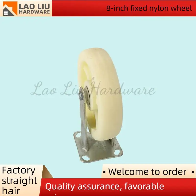 Perfect for Multi-Scene Use in Kitchen 8-Inch Nylon Fixed Wheel: Stable Orientation No Deviation Garage & Living Room
Perfect for Multi-Scene Use in Kitchen 8-Inch Nylon Fixed Wheel: Stable Orientation No Deviation Garage & Living Room