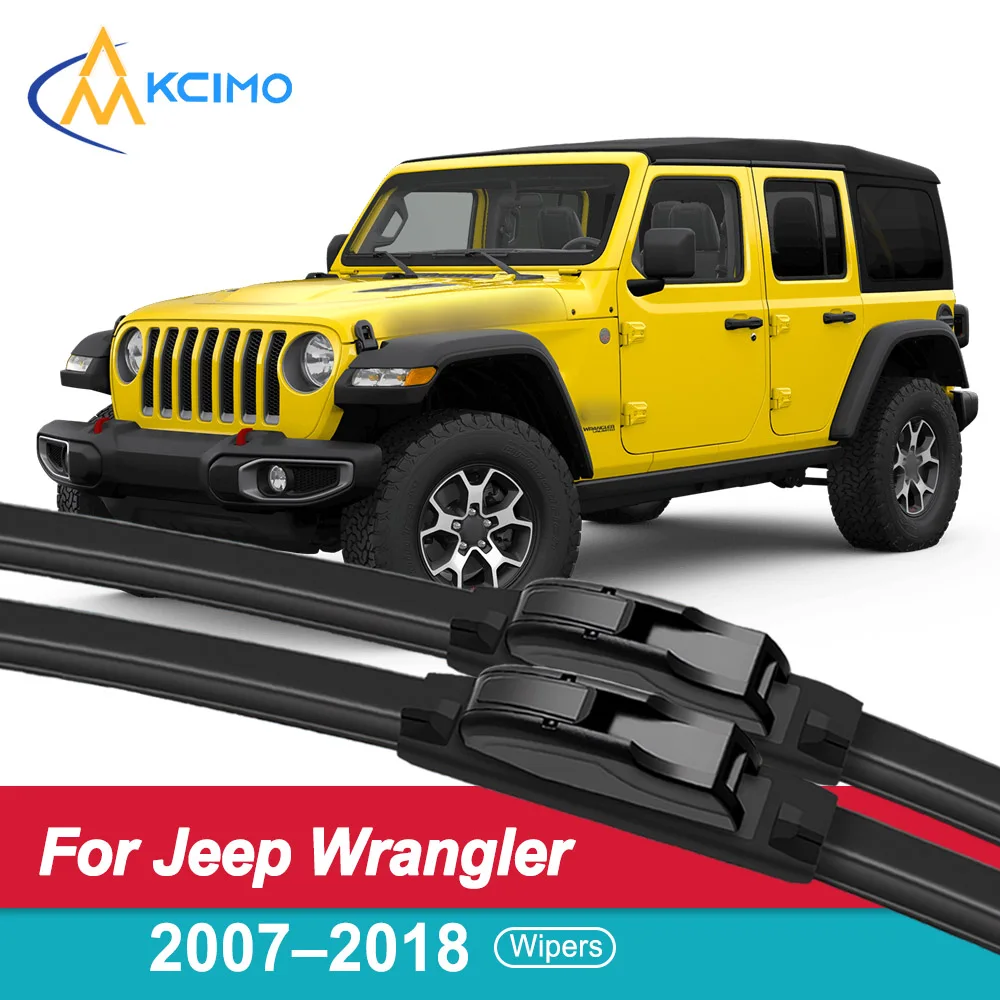 2PCS Premium Wiper Blades for Jeep Wrangler JK 2007-2018 Luxury Car Front Windshield Replacement Pair All-Season Accessories
2PCS Premium Wiper Blades for Jeep Wrangler JK 2007-2018 Luxury Car Front Windshield Replacement Pair All-Season Accessories