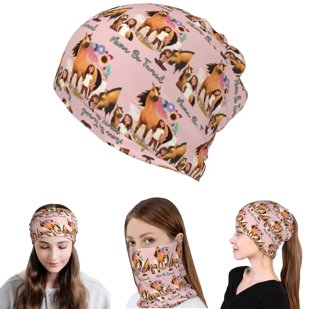 Never Be Tamed Spirit Riding Free Bandana Neck Gaiter Mask Scarf Multifunction Cycling Scarf Beanies Hat Unisex Adult Breathable
Never Be Tamed Spirit Riding Free Bandana Neck Gaiter Mask Scarf Multifunction Cycling Scarf Beanies Hat Unisex Adult Breathable