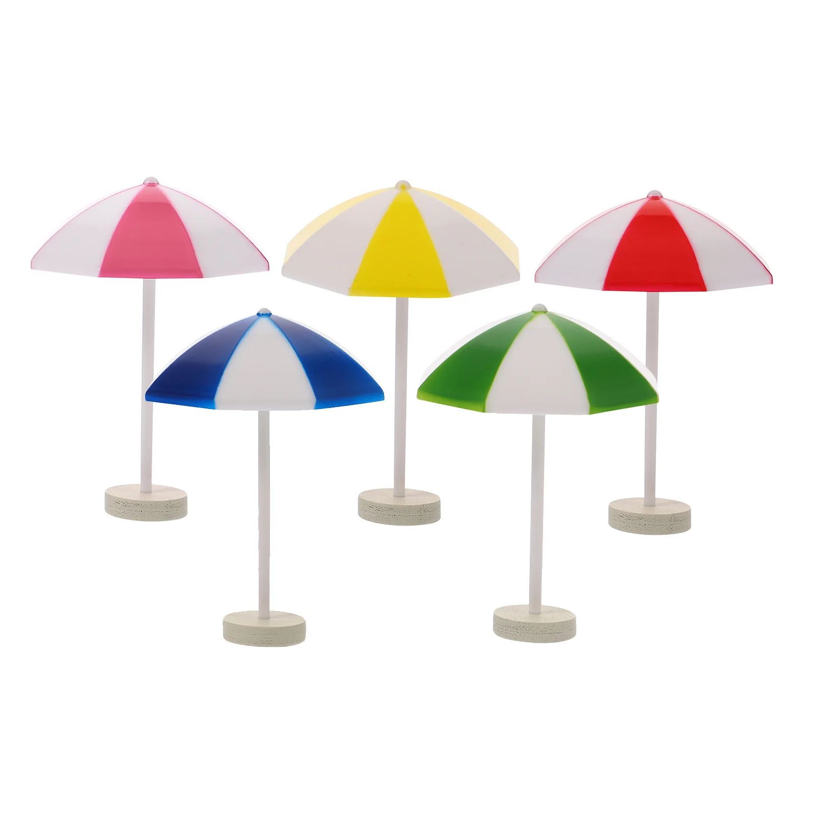5Pcs Mini Artificial Umbrellas Simulation Beach Landscape Decoration for Micro Landscape Succulents Fairy Garden Accessories
5Pcs Mini Artificial Umbrellas Simulation Beach Landscape Decoration for Micro Landscape Succulents Fairy Garden Accessories