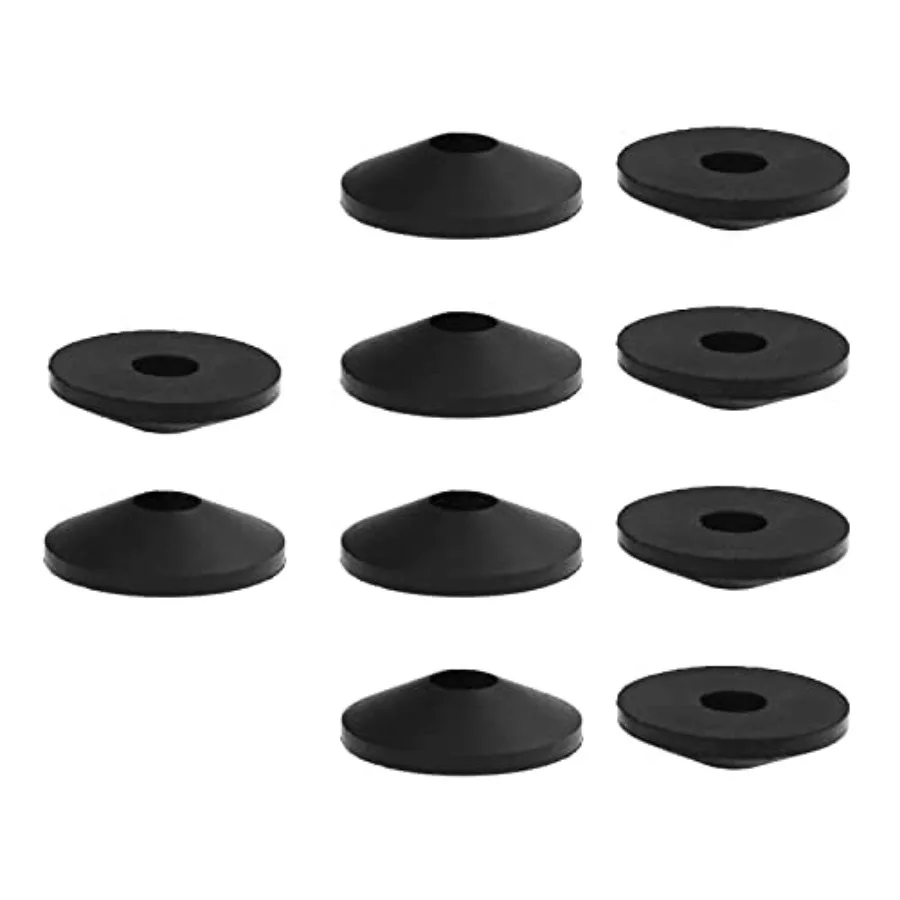 10Pcs Conical Rubber Washers for Toilet Tank to Bowl Bolts, Beveled Gasket Washers for Toilet Tank Leakage Prevent, Universal F
10Pcs Conical Rubber Washers for Toilet Tank to Bowl Bolts, Beveled Gasket Washers for Toilet Tank Leakage Prevent, Universal F