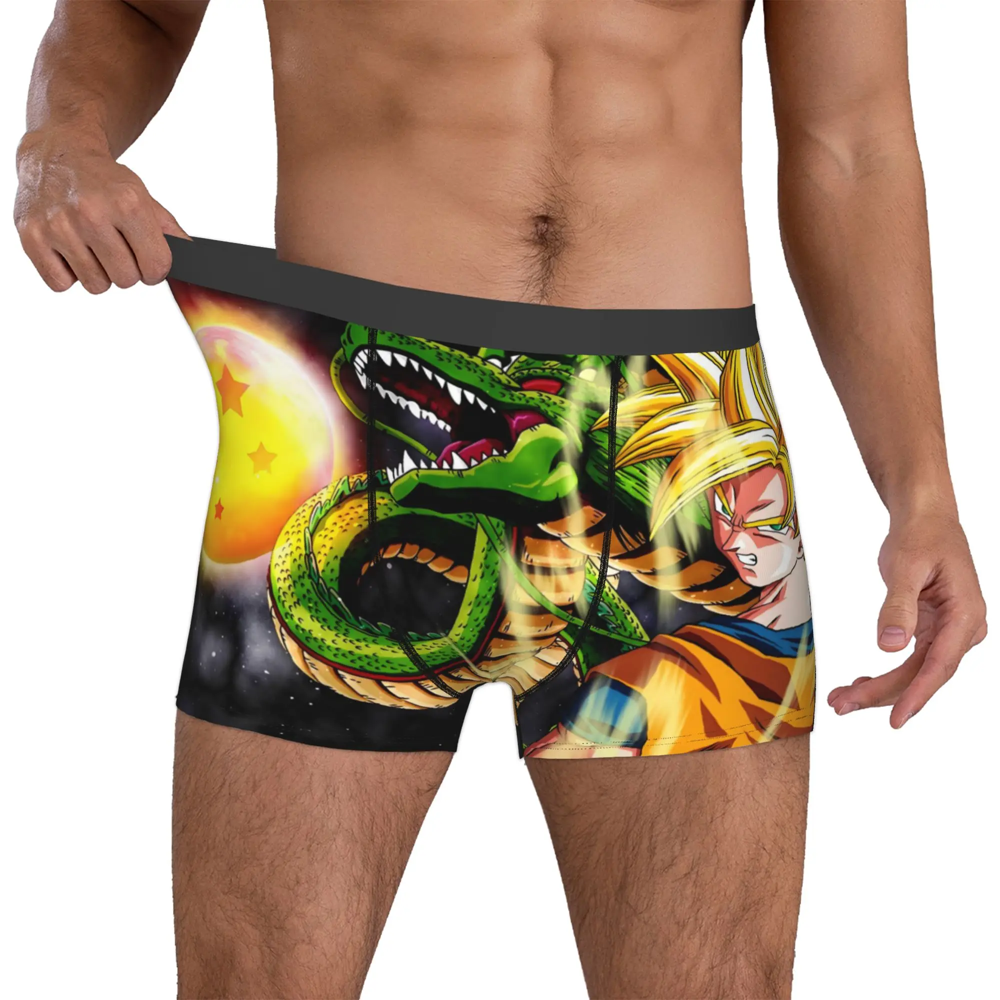 Customized DBZ Vegeta Cartoon Underwear Male Printed Novelty Boxer Briefs Shorts Panties Breathable Underpants
Customized DBZ Vegeta Cartoon Underwear Male Printed Novelty Boxer Briefs Shorts Panties Breathable Underpants