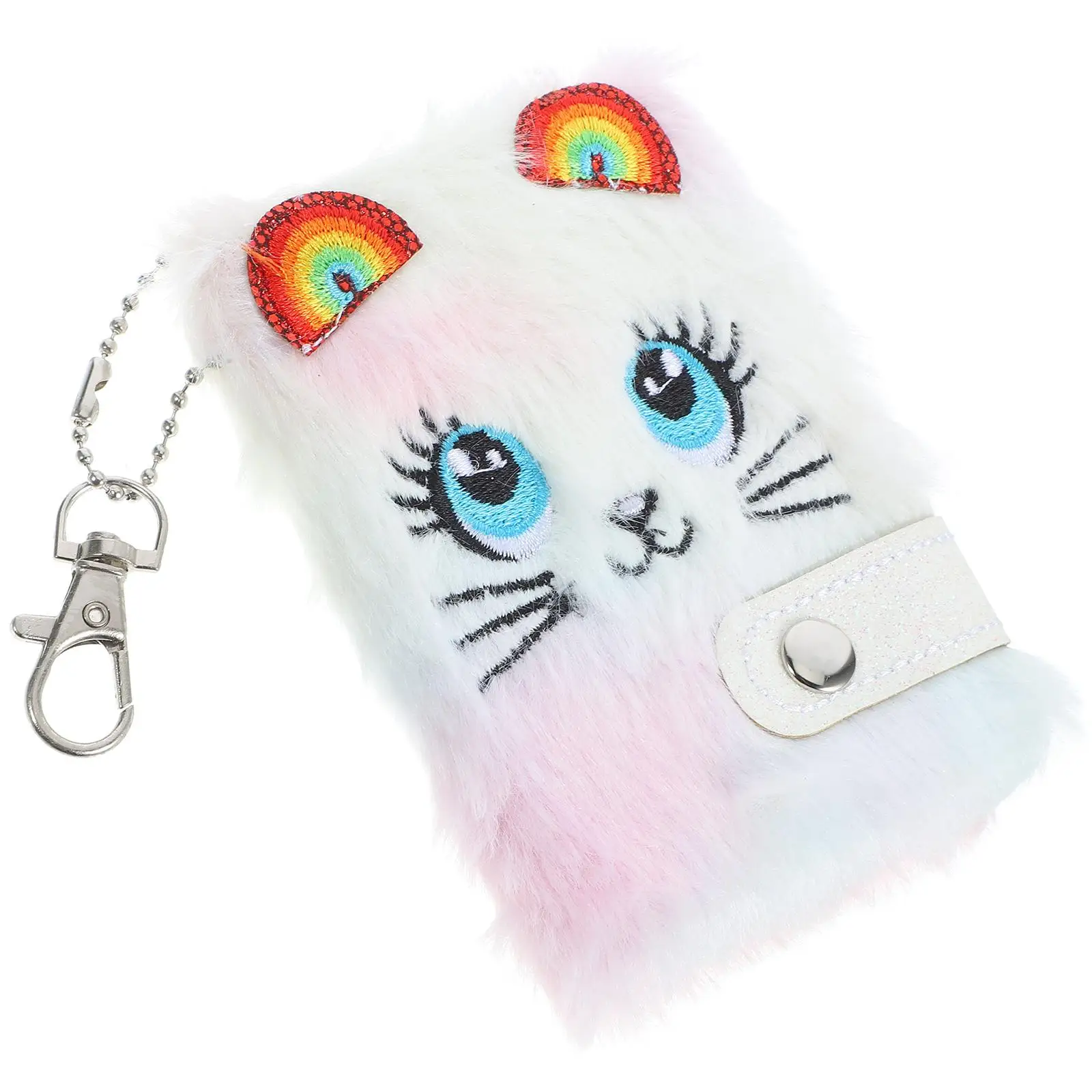 Kawaii Notebook Pink Plush Cover Mini Diary Blank Pages Cartoon Keychain Portable Notepad Girl Writing Book Travel
Kawaii Notebook Pink Plush Cover Mini Diary Blank Pages Cartoon Keychain Portable Notepad Girl Writing Book Travel