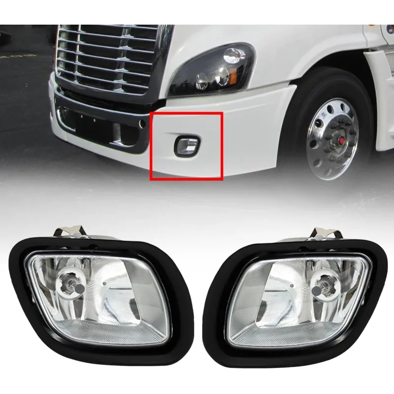 Front Fog Light Lamp Assembly Fit for Freightliner Cascadia 2008-2016 Driving Side&Passanger Side
Front Fog Light Lamp Assembly Fit for Freightliner Cascadia 2008-2016 Driving Side&Passanger Side