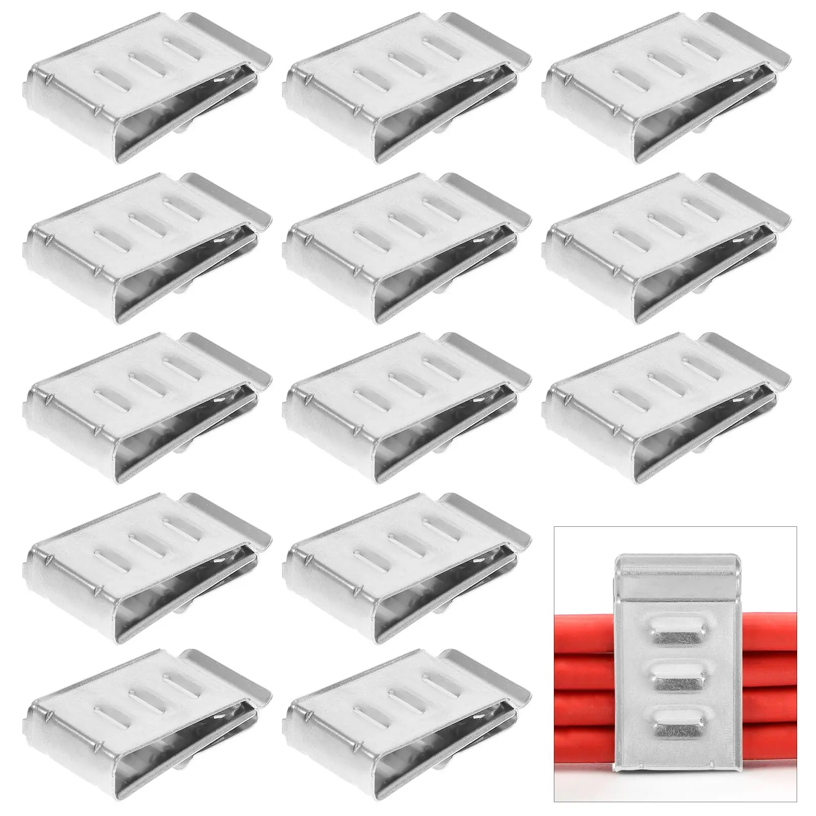 20 Pcs Solar Panel Cable Clips Photovoltaic Wire Stainless Steel Durable Barbed Design Easy Installation Trailer Frame PV Module
20 Pcs Solar Panel Cable Clips Photovoltaic Wire Stainless Steel Durable Barbed Design Easy Installation Trailer Frame PV Module