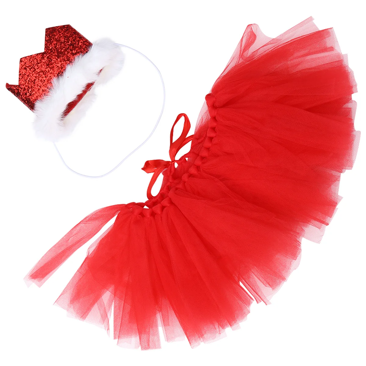 2Pcs Pet Dog Skirt Gauze Mesh Design Comfortable Puppy Clothes Party Dress with Crown Headband Outdoor Pet Tutu Skirt
2Pcs Pet Dog Skirt Gauze Mesh Design Comfortable Puppy Clothes Party Dress with Crown Headband Outdoor Pet Tutu Skirt