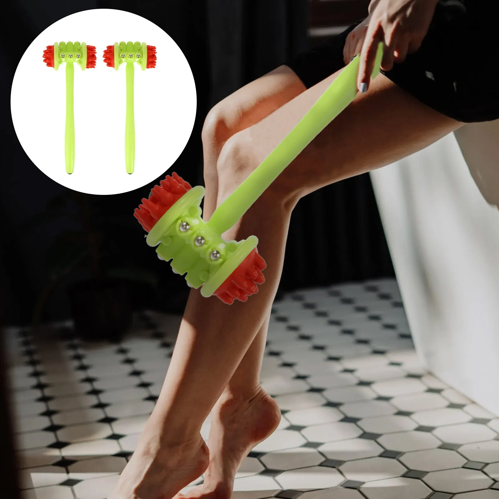 2Pcs Body Massage Hammer Durable Knock Tool Long Handle Therapy Meridian Pain Relief Stick for Back Neck Shoulders
2Pcs Body Massage Hammer Durable Knock Tool Long Handle Therapy Meridian Pain Relief Stick for Back Neck Shoulders