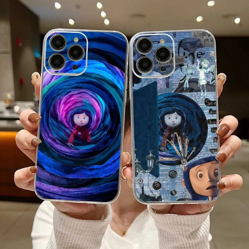 C-CoralineS DollS Horro Phone Case For iPhone 16,15,14,13,12,11 Plus,Pro,Max,XR,XS,X,7,8 Plus,SE,Mini Transparent Silicone Soft
C-CoralineS DollS Horro Phone Case For iPhone 16,15,14,13,12,11 Plus,Pro,Max,XR,XS,X,7,8 Plus,SE,Mini Transparent Silicone Soft