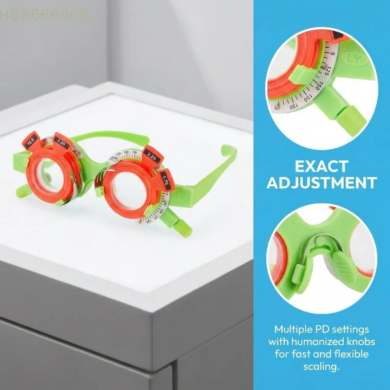 Adjustable Optical Trial Frame Plastic Material 52mm70mm Size Range Lightweight Eye Testing Frame for Ophthalmology Clinics
Adjustable Optical Trial Frame Plastic Material 52mm70mm Size Range Lightweight Eye Testing Frame for Ophthalmology Clinics