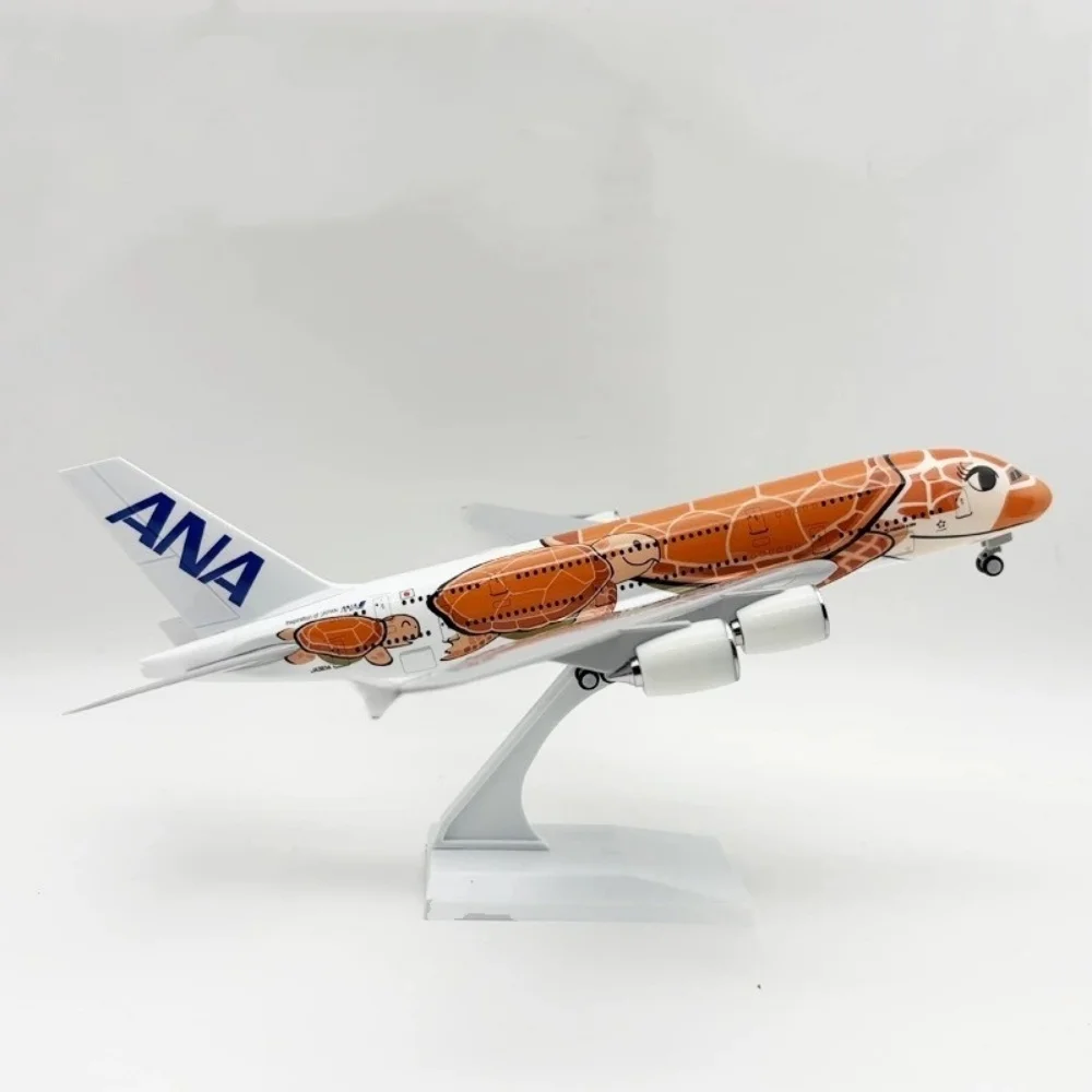 30cm 1/250 Scale Aircraft Japan ANA Sea Turtle A380 Airways Resin Model Airplane Diecast With Landing Gear Boys Hobby Collection
30cm 1/250 Scale Aircraft Japan ANA Sea Turtle A380 Airways Resin Model Airplane Diecast With Landing Gear Boys Hobby Collection
