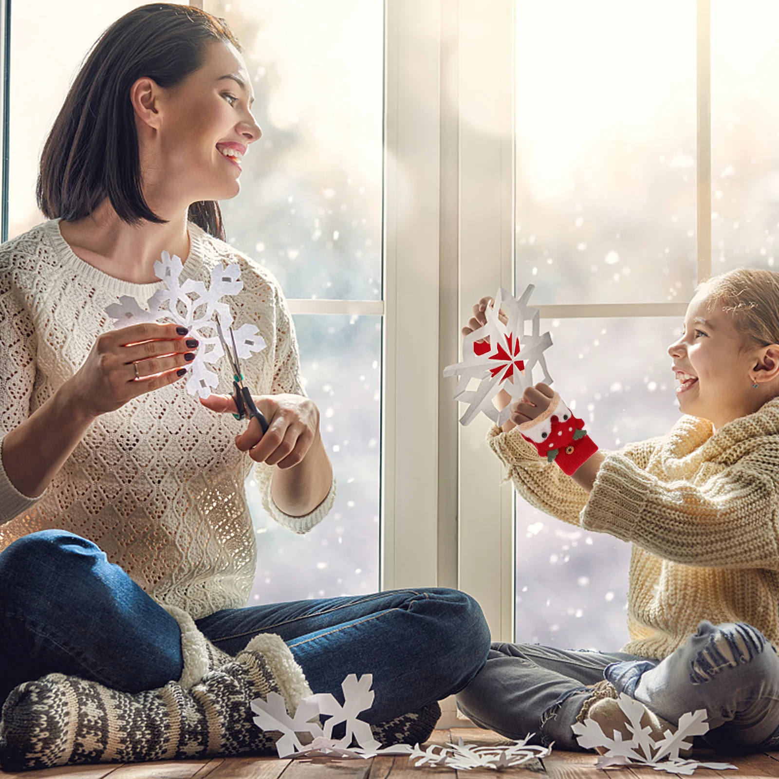 1 Pair Warm Kids Gloves Winter Outdoor Half-Finger Windproof Woolen Yarn Children'S Cold Weather Hand Protection Gloves
1 Pair Warm Kids Gloves Winter Outdoor Half-Finger Windproof Woolen Yarn Children'S Cold Weather Hand Protection Gloves