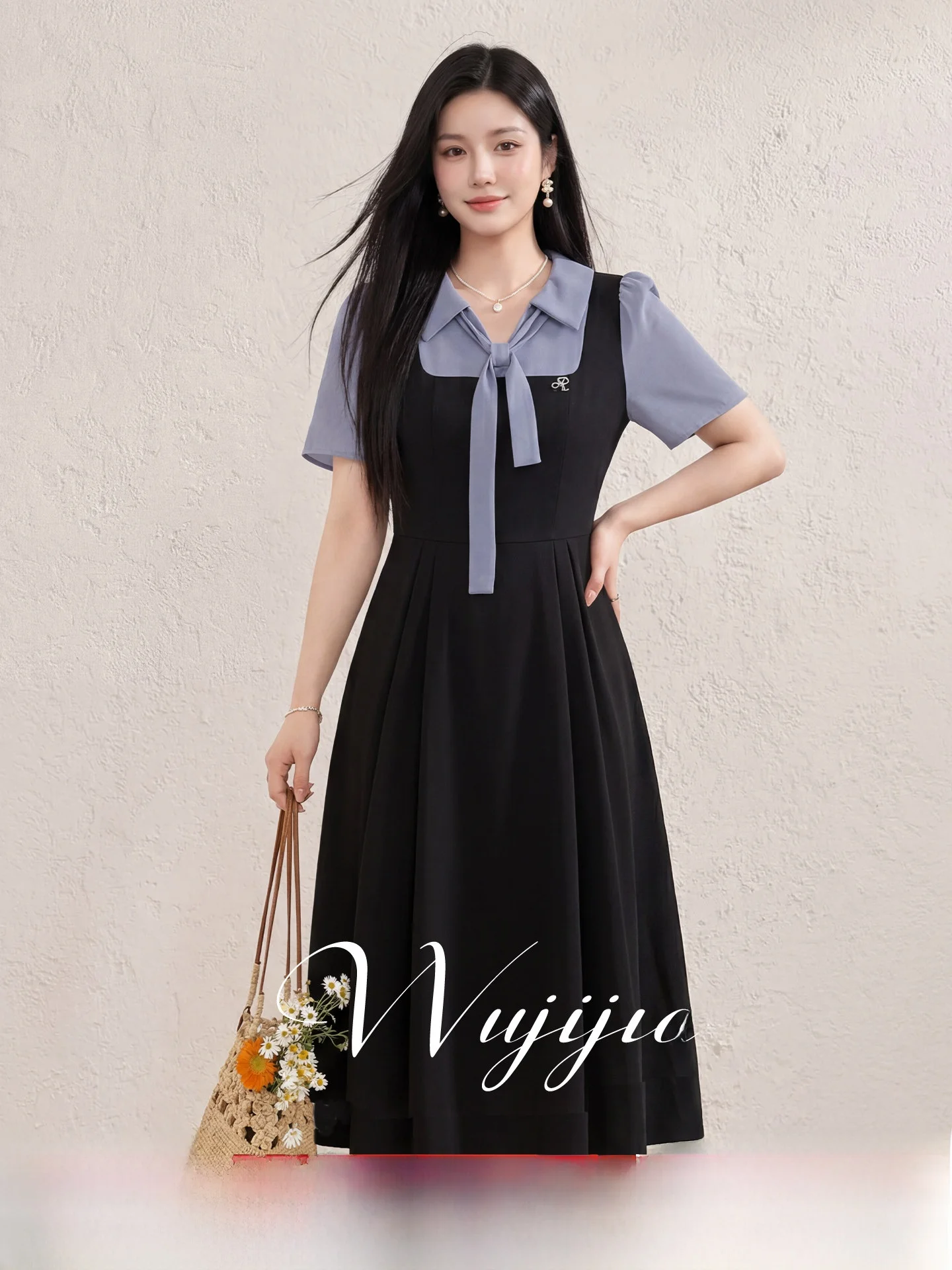 plus Size Doll Collar College Style Dress Women's Fashion Summer New Arrival High Waist A-Line Polyester Fiber Casual Dress
plus Size Doll Collar College Style Dress Women's Fashion Summer New Arrival High Waist A-Line Polyester Fiber Casual Dress