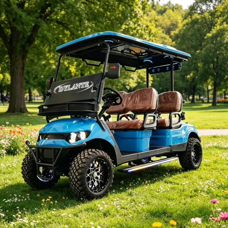 Supports OEM/ODM 4x4 Drive Electric Golf Cart 4 Seater Off-Road 5KW Motor 60V Lithium Battery for Resort Villa
Supports OEM/ODM 4x4 Drive Electric Golf Cart 4 Seater Off-Road 5KW Motor 60V Lithium Battery for Resort Villa