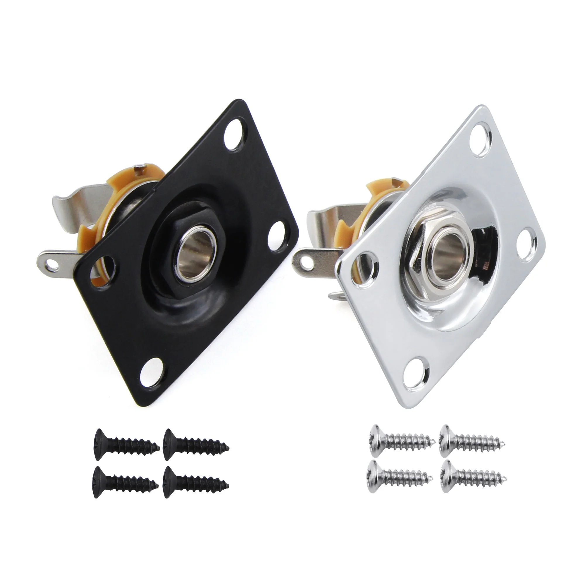 FLEOR 1 шт. выходной разъем для гитары 6,35 мм 1/4 моноразъем JackPate квадратный стиль для электрогитары, серебристый/черный на выбор
FLEOR 1 шт. выходной разъем для гитары 6,35 мм 1/4 моноразъем JackPate квадратный стиль для электрогитары, серебристый/черный на выбор