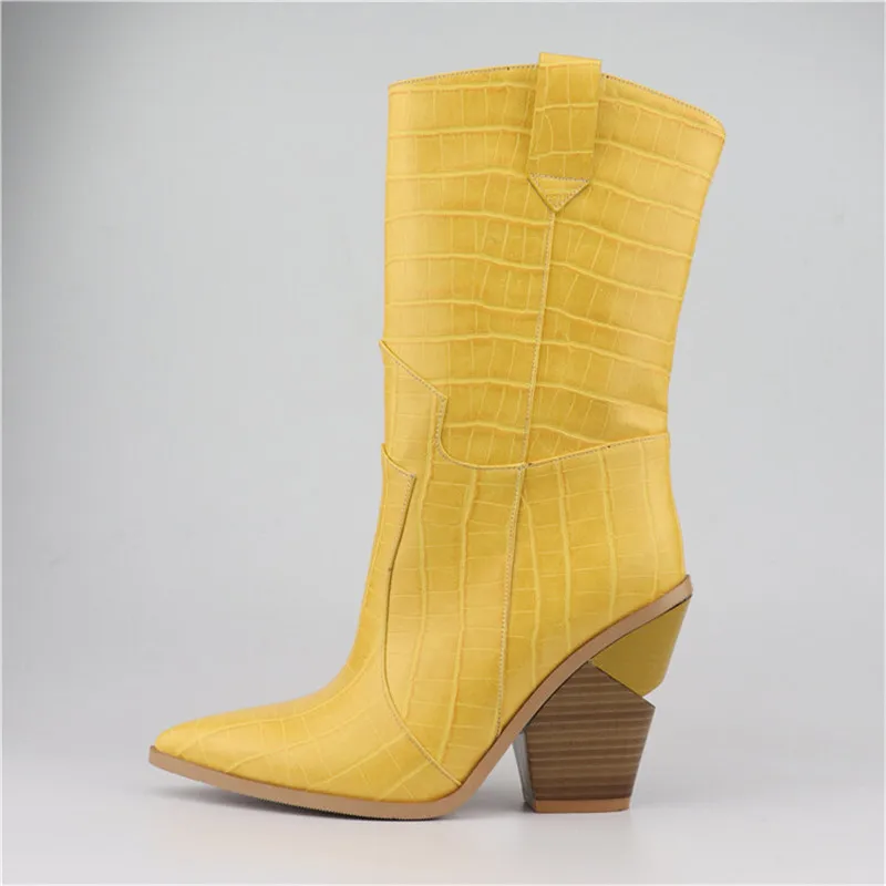 2022 FF New 10cm High Heel Ankle Women Boots Autumn Winter Short Plush Pointed Toe Large 34-46 female Shoes Brand Short Boots
2022 FF New 10cm High Heel Ankle Women Boots Autumn Winter Short Plush Pointed Toe Large 34-46 female Shoes Brand Short Boots