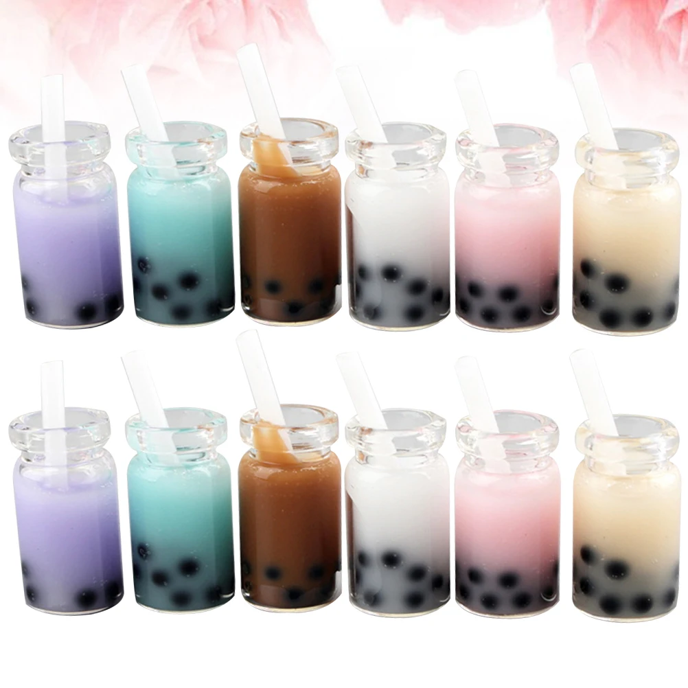 20 Pcs Simulated Milk Tea Charms for Jewelry Making Creative Earrings Photo Props Background Decor DIY Accessories Sweet Pendant
20 Pcs Simulated Milk Tea Charms for Jewelry Making Creative Earrings Photo Props Background Decor DIY Accessories Sweet Pendant