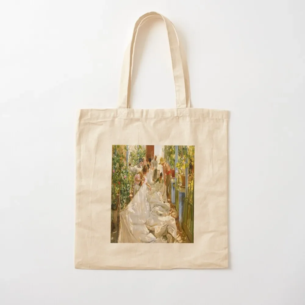 Joaquin Sorolla Sewing the Sail 1896 Tote Bag Cloth bags Shopper canvas tote bags Tote Bag
Joaquin Sorolla Sewing the Sail 1896 Tote Bag Cloth bags Shopper canvas tote bags Tote Bag