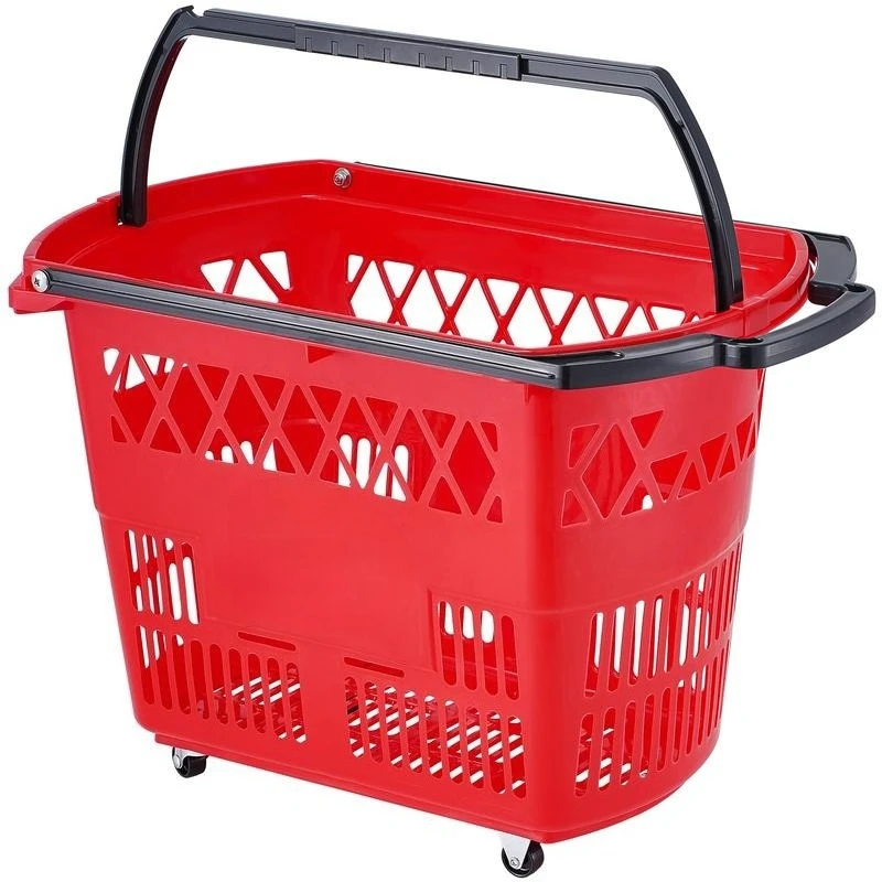 Rolling Utility Crate 6PCS 39L For Supermarkets Retail Stores Grocery Shopping Wheel Design Dual Handle Portable Plastic Large Capacity Red Set
Rolling Utility Crate 6PCS 39L For Supermarkets Retail Stores Grocery Shopping Wheel Design Dual Handle Portable Plastic Large Capacity Red Set