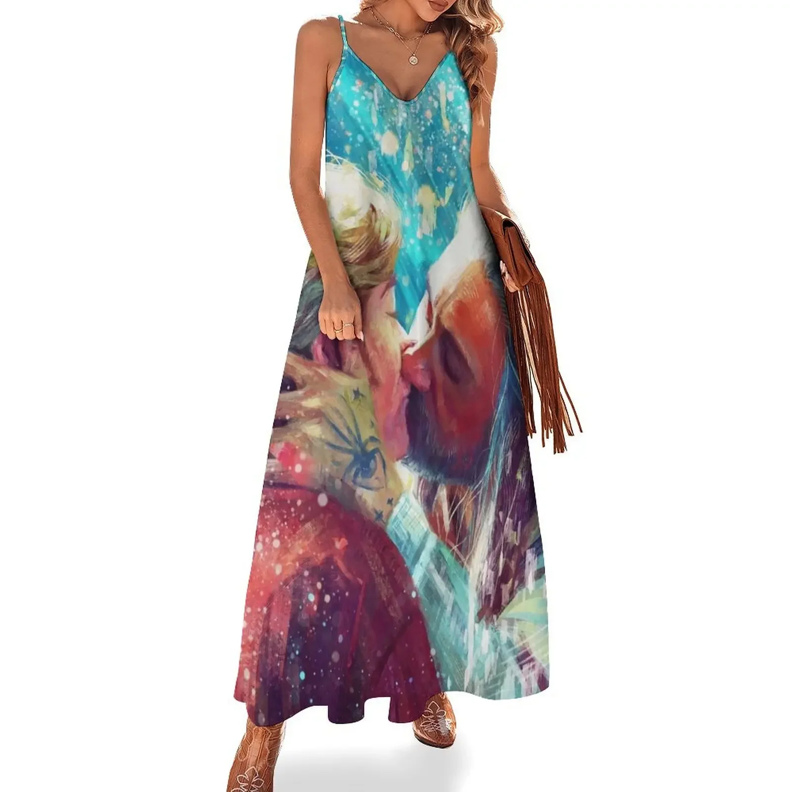 Babygirls Sleeveless Dress purple dress Women's summer long dress summer women's suit Elegant gowns
Babygirls Sleeveless Dress purple dress Women's summer long dress summer women's suit Elegant gowns