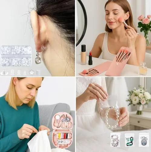 Portable Women’s Essential Kit With 50+ Items For Weddings, Travel, And On-The-Go Emergencies
Portable Women’s Essential Kit With 50+ Items For Weddings, Travel, And On-The-Go Emergencies