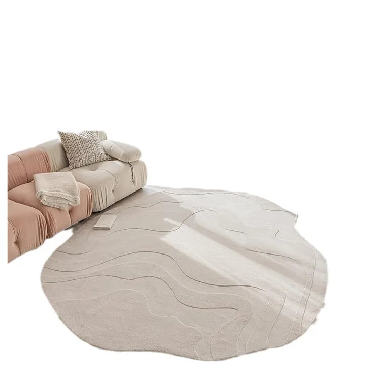 French style, cream style, irregular, carpet, living room, sofa, coffee table, blanket 
French style, cream style, irregular, carpet, living room, sofa, coffee table, blanket