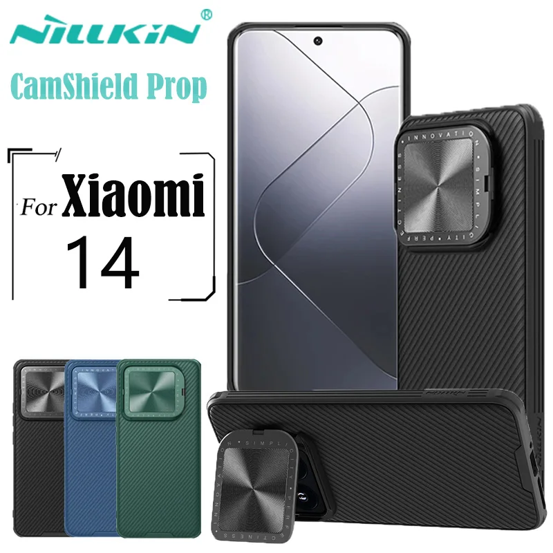 Чехол для Xiaomi 14 5G NILLKIN CamShield, адаптируемый объектив, слайд-камера, защита, невидимый кронштейн, задняя крышка с защитой от падения для Mi 14
Чехол для Xiaomi 14 5G NILLKIN CamShield, адаптируемый объектив, слайд-камера, защита, невидимый кронштейн, задняя крышка с защитой от падения для Mi 14