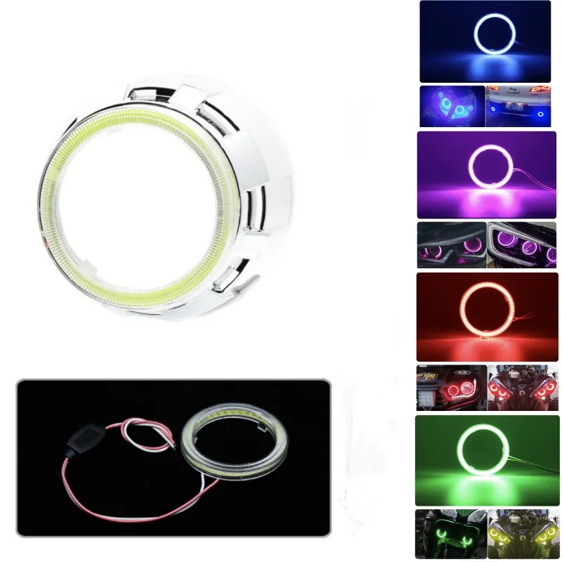COB LED Headlight Angel Eyes Bulb Halo Ring Lamp Car Daytime Running Light DRL Fog Light DC 12V Styling Light Decorative Lights
COB LED Headlight Angel Eyes Bulb Halo Ring Lamp Car Daytime Running Light DRL Fog Light DC 12V Styling Light Decorative Lights
