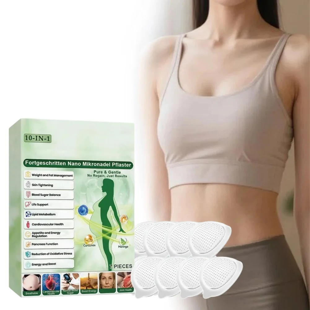 10 In 1 Nano Microneedle Firming Patch Professional Moringa Weight Loss Sticker for Women Advanced Daily Fat Management Sticker
10 In 1 Nano Microneedle Firming Patch Professional Moringa Weight Loss Sticker for Women Advanced Daily Fat Management Sticker