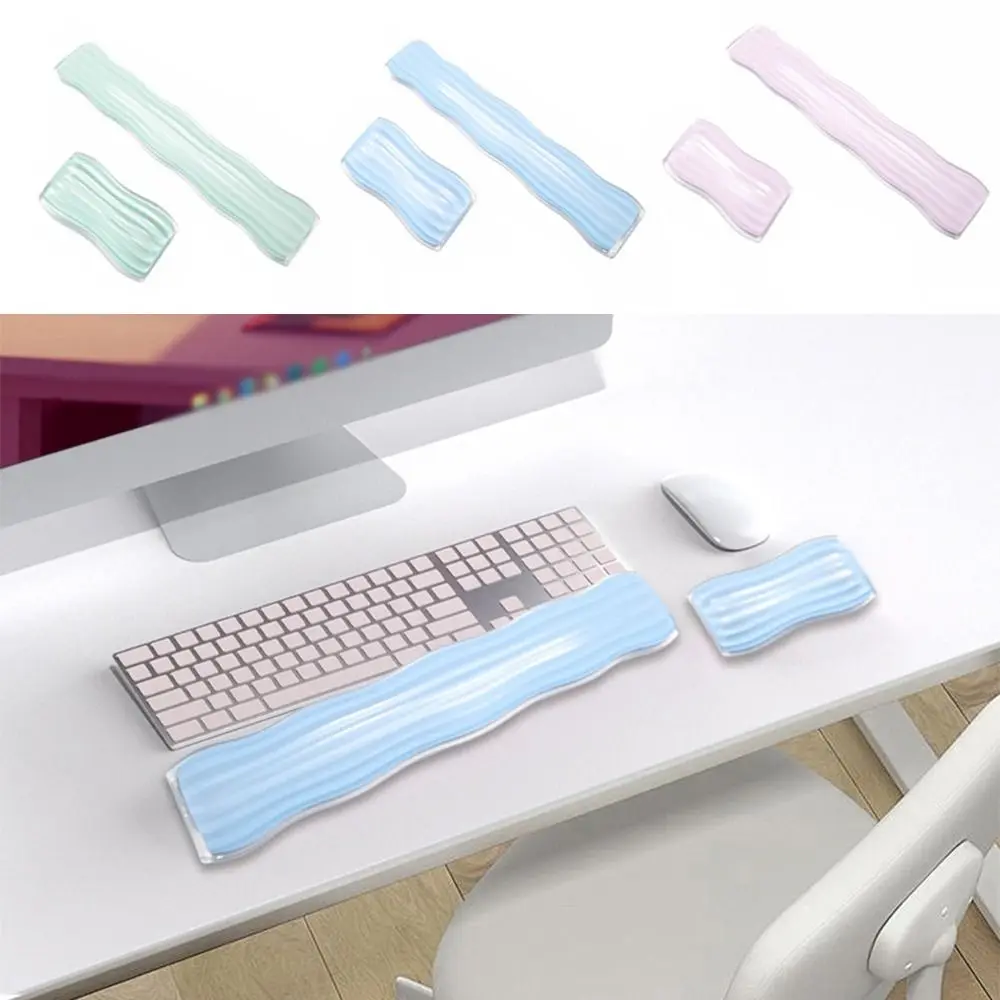 Creative Clear Mouse Wrist Rest Transparent Ergonomic Silicone Gel Wrist Pad Comfortable Effectively Gel Wrist Rest Pad School
Creative Clear Mouse Wrist Rest Transparent Ergonomic Silicone Gel Wrist Pad Comfortable Effectively Gel Wrist Rest Pad School