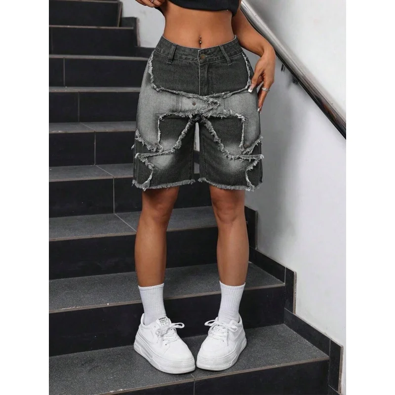 Frayed Wide Leg Jeans Women's Fashion Frayed Hem Denim Pants Loose Fit Casual Trousers Spring 2026 Seasonal Collection
Frayed Wide Leg Jeans Women's Fashion Frayed Hem Denim Pants Loose Fit Casual Trousers Spring 2026 Seasonal Collection