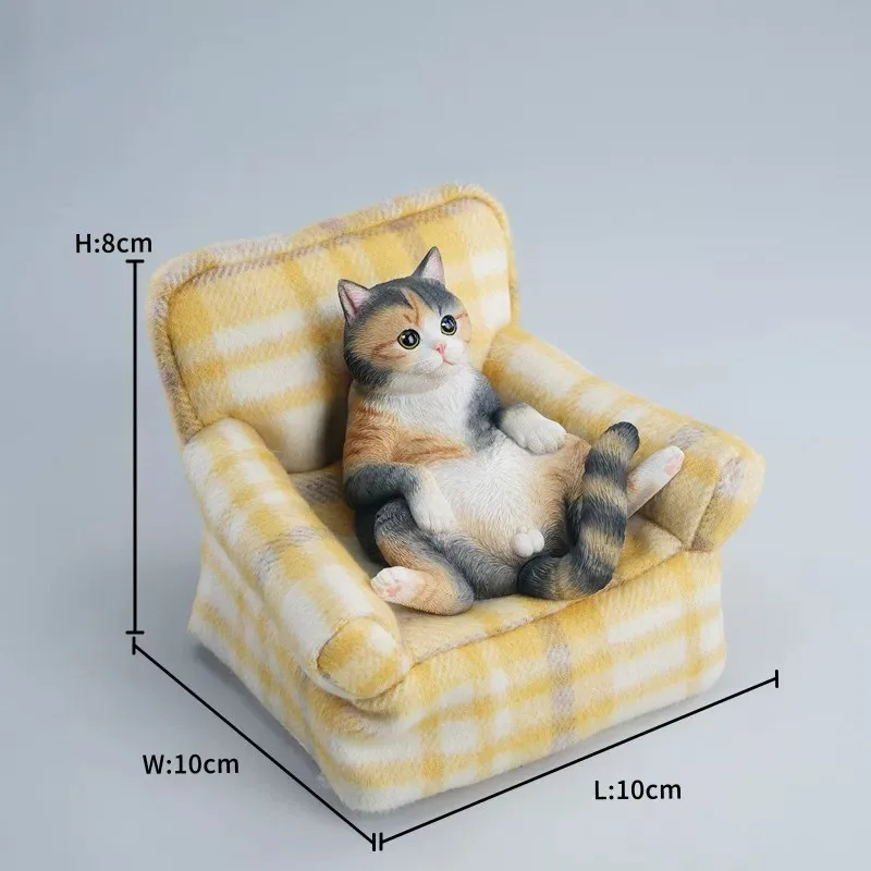 Pre-sale JXK 1/6 Scale Simulated Animal Model Cute Cat with Sofa Model Resin Desktop Ornament Decoration
Pre-sale JXK 1/6 Scale Simulated Animal Model Cute Cat with Sofa Model Resin Desktop Ornament Decoration