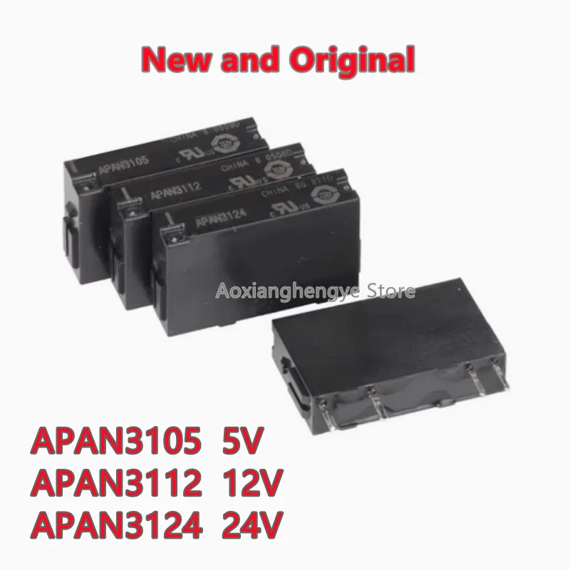 5 шт. APAN3105 APAN3112 APAN3124 5В 12В 24В 5А DIP4 Реле новые и оригинальные
5 шт. APAN3105 APAN3112 APAN3124 5В 12В 24В 5А DIP4 Реле новые и оригинальные