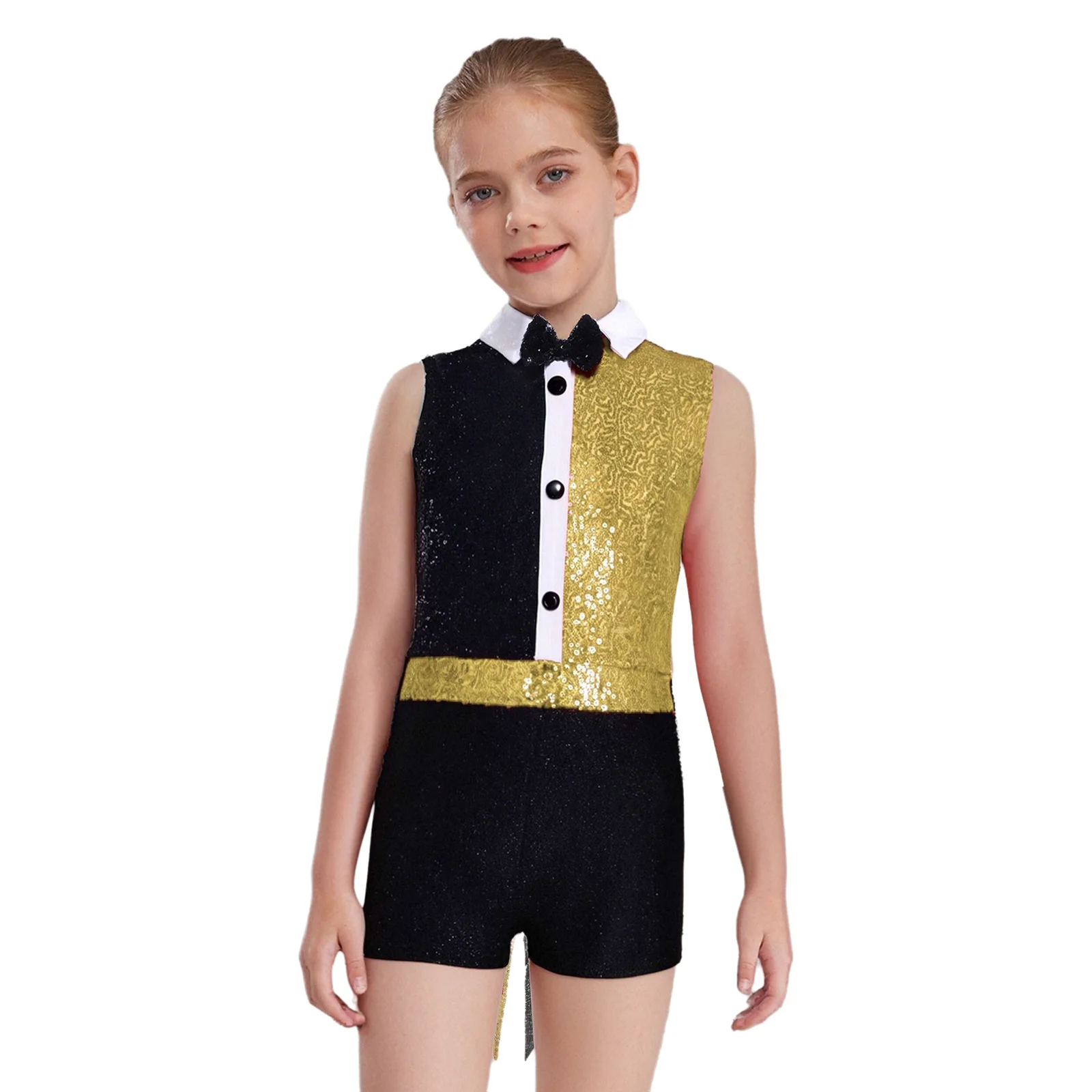 Girls Halloween Circus Ringmaster Costume Jazz Dancewear Sequin Leotard Jumpsuits for Carnival Halloween Party Dress Up Magician
Girls Halloween Circus Ringmaster Costume Jazz Dancewear Sequin Leotard Jumpsuits for Carnival Halloween Party Dress Up Magician