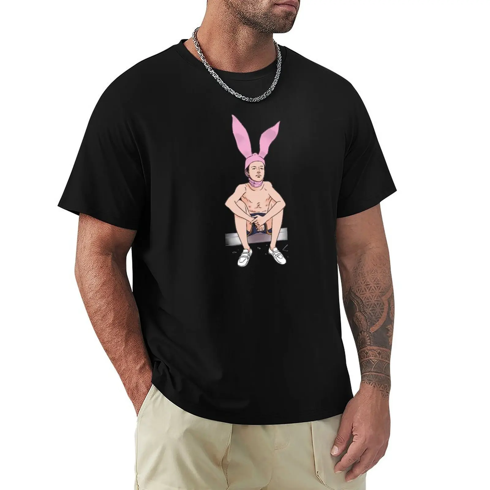 Gummo Bunny Ears T-Shirt Basic Solid Color Short Sleeve T-Shirt
Gummo Bunny Ears T-Shirt Basic Solid Color Short Sleeve T-Shirt